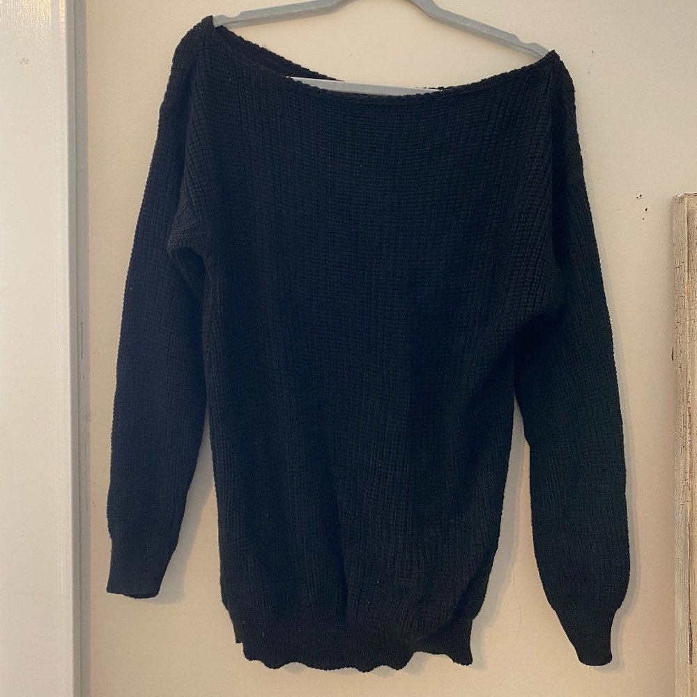 Black Boohoo Sweater